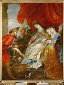 Tomyris en Kyros door Peter Paul Rubens
